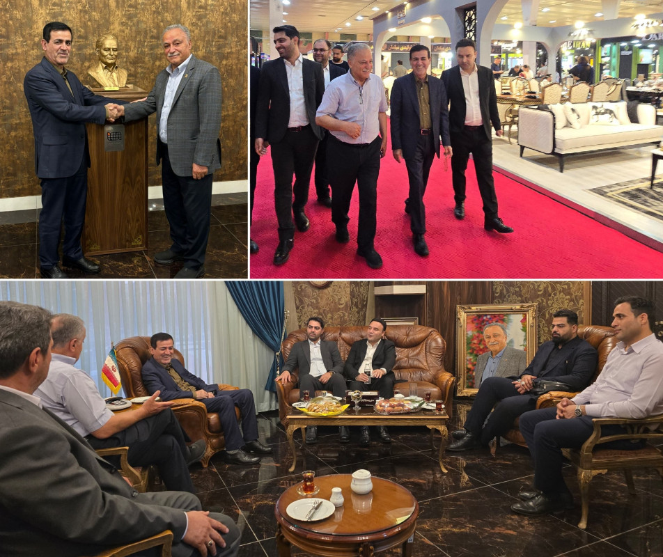 بازدید رئیس انجمن نمایشگاه‌های بین‌المللی ایران از نمایشگاه تبریز